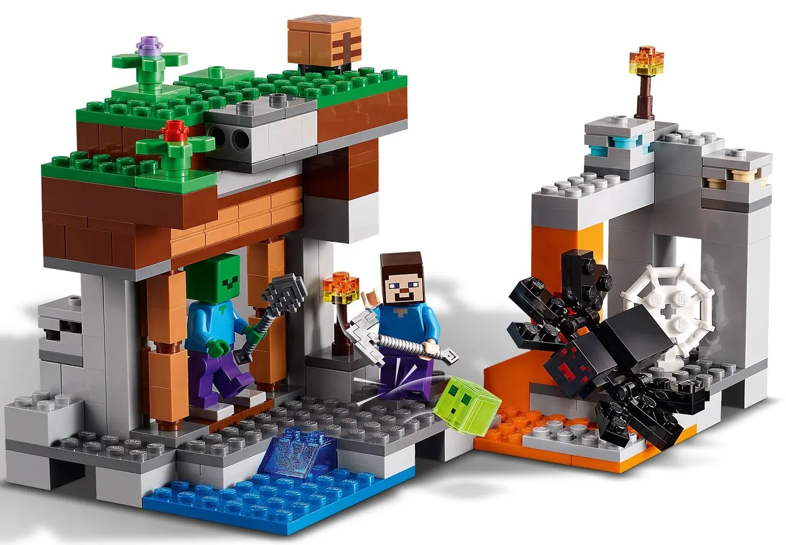 Constructor Lego The Abandoned Mine 21166 (Multicolor) - 4