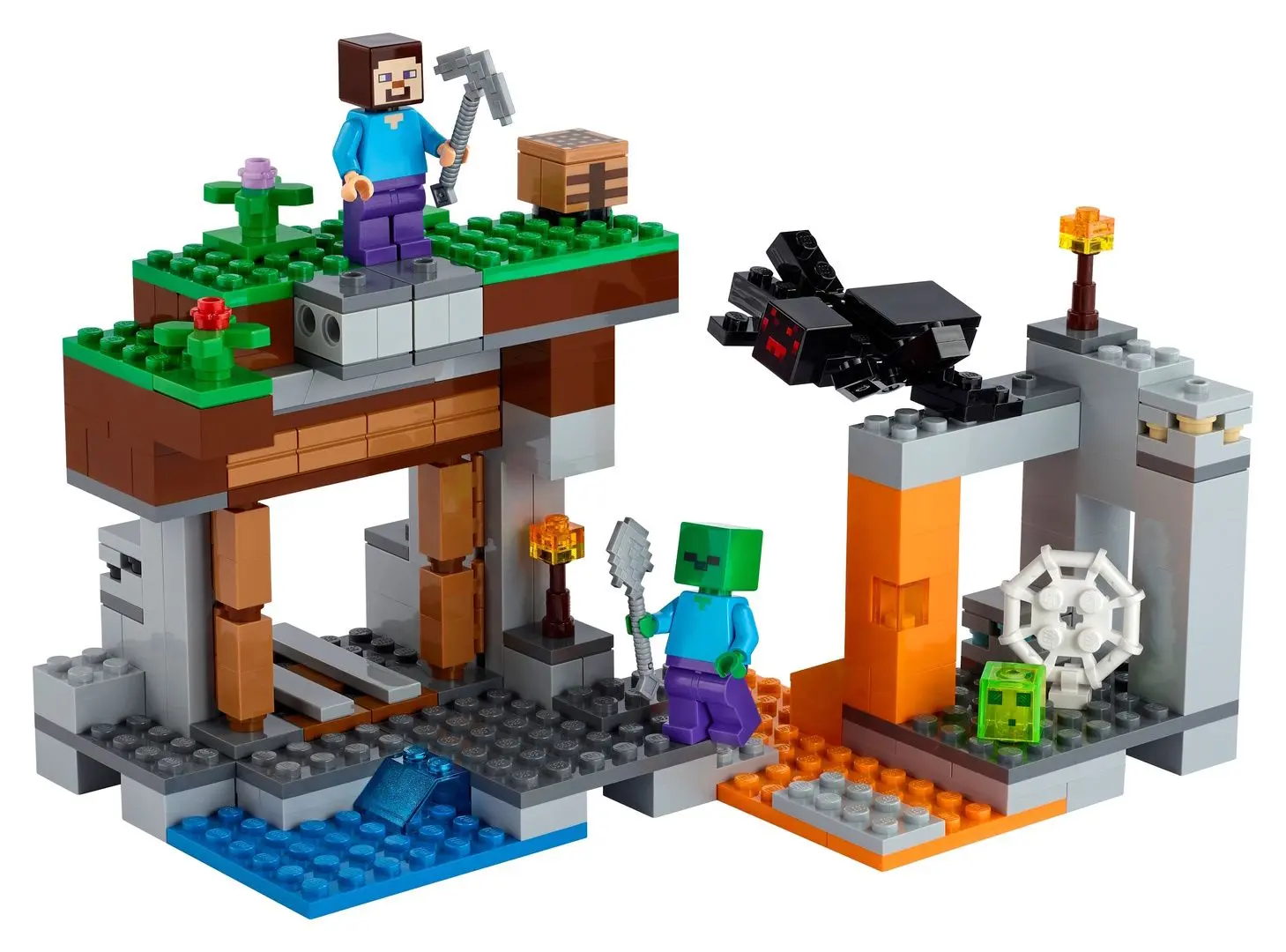 Constructor Lego The Abandoned Mine 21166 (Multicolor)