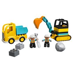 Constructor Lego Truck & Tracked Excavator 10931 (Multicolor)