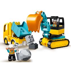 Constructor Lego Truck & Tracked Excavator 10931 (Multicolor) Thumb