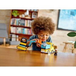 Constructor Lego Truck & Tracked Excavator 10931 (Multicolor) Thumb