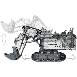 Конструктор Lego PoweredUP Liebherr R 9800 42100 (Grey) Thumb
