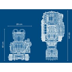 Конструктор Lego PoweredUP Liebherr R 9800 42100 (Grey) Thumb