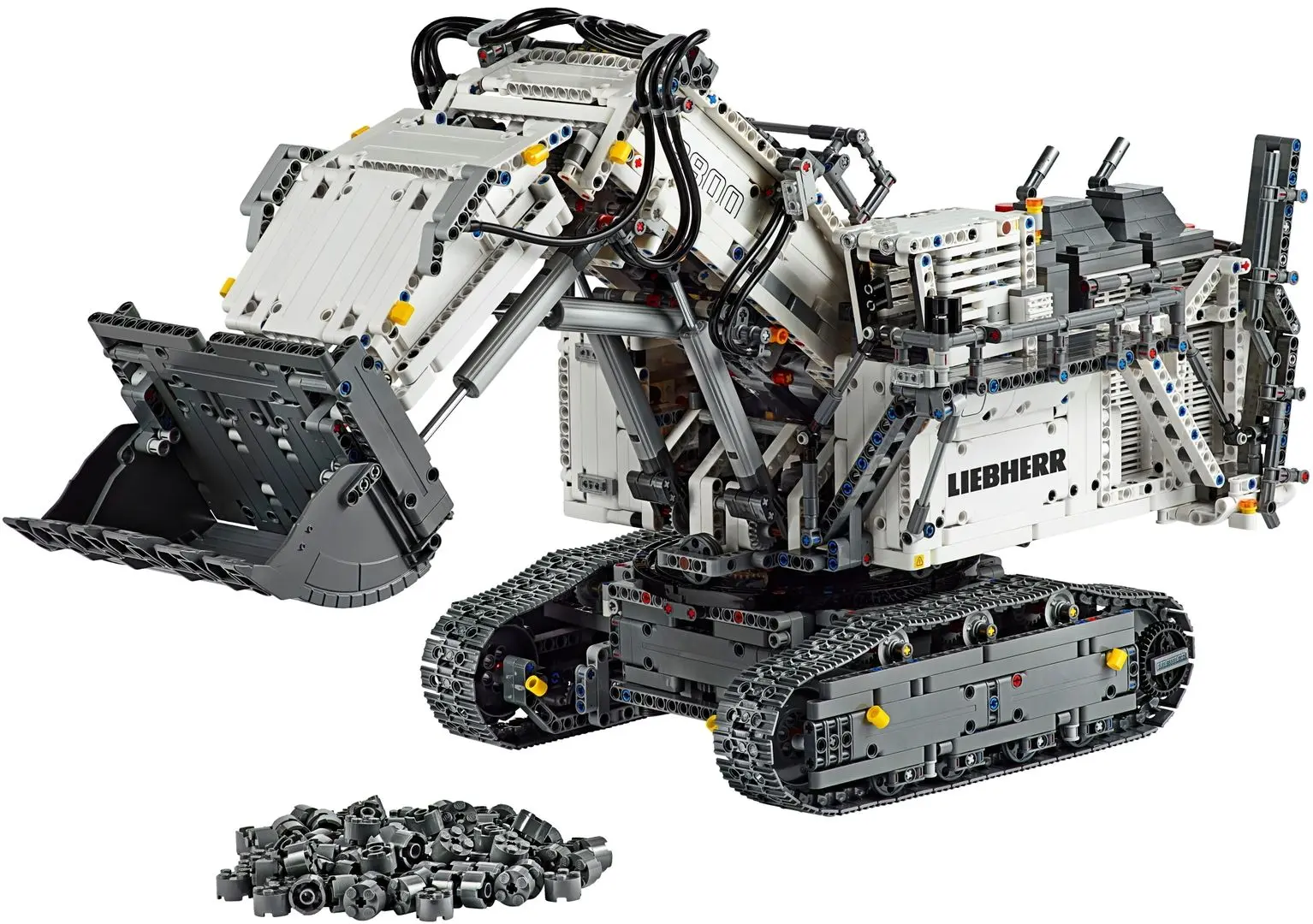 Конструктор Lego PoweredUP Liebherr R 9800 42100 (Grey)