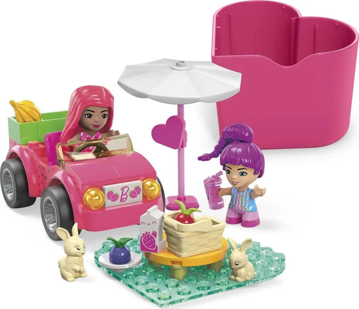Constructor Mattel Mega Barbie Color Reveal HKF90 (Pink)