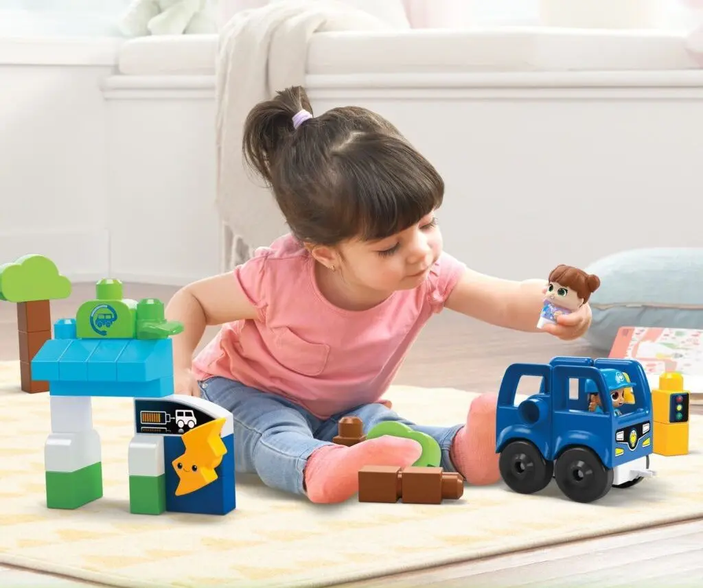 Constructor Mattel Mega Blocks Green Town HDX90 (Blue/Green) - 3