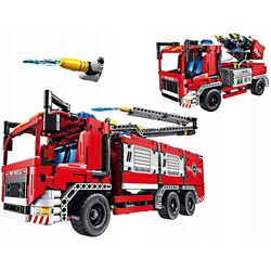 Constructor 2in1 XTech Mini Fire Truck With Water Spraying 1801 (Red) Thumb