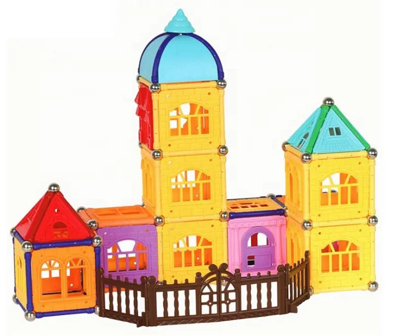 Constructor Procart Magnetic Castle 130 (Multicolor) - 2