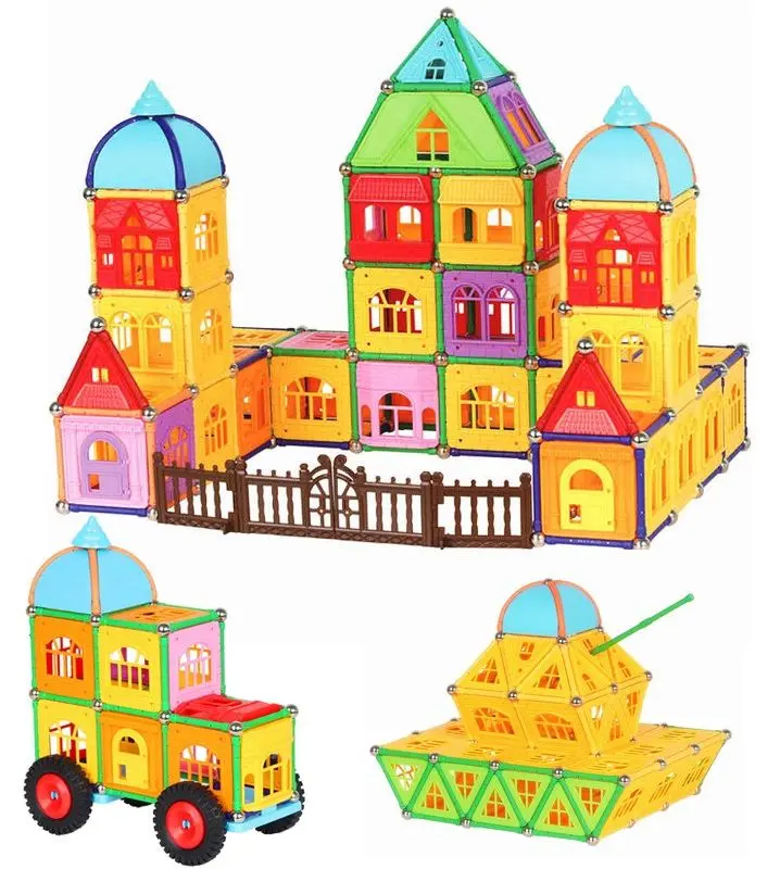 Constructor Procart Magnetic Castle 130 (Multicolor) - 3