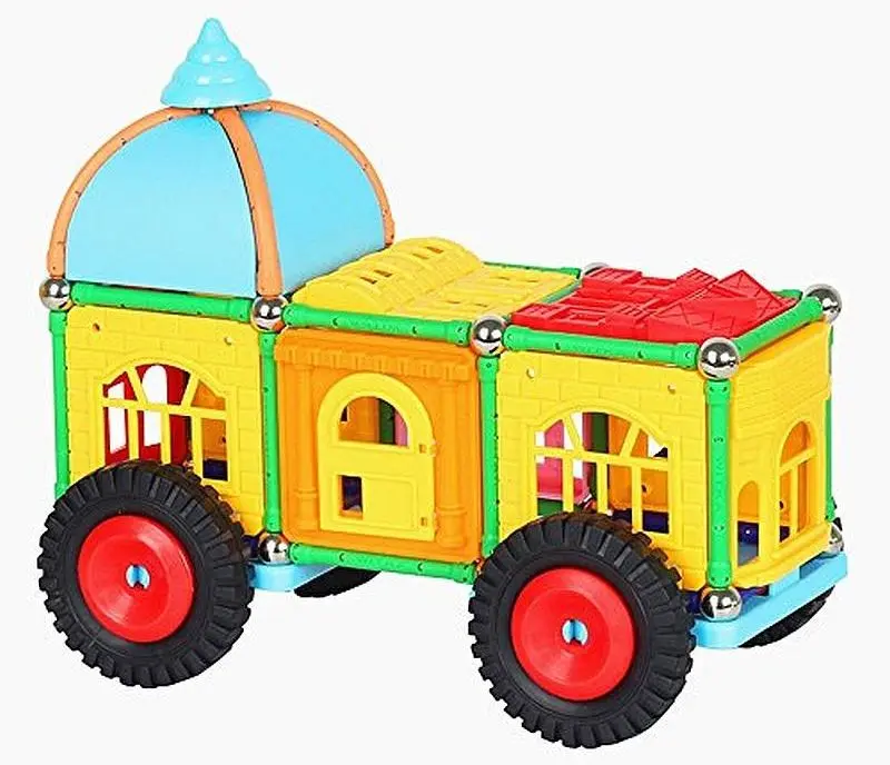 Constructor Procart Magnetic Castle 130 (Multicolor) - 6