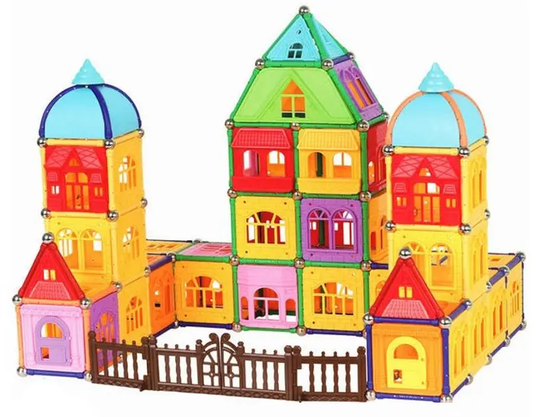 Constructor Procart Magnetic Castle 130 (Multicolor)