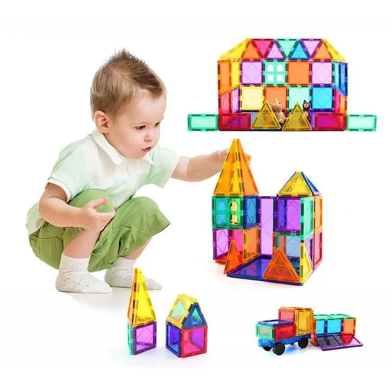 Constructor Procart Magnetic Tiles 106 (Multicolor) - 4