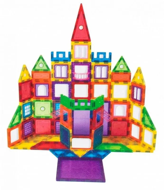 Constructor Procart Magnetic Tiles 106 (Multicolor)