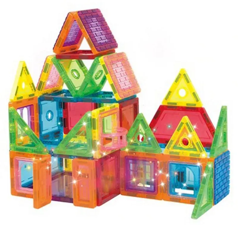 Constructor Procart Magnetic Tiles 130 (Multicolor) - 2