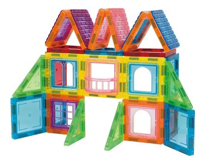 Constructor Procart Magnetic Tiles 130 (Multicolor) - 3