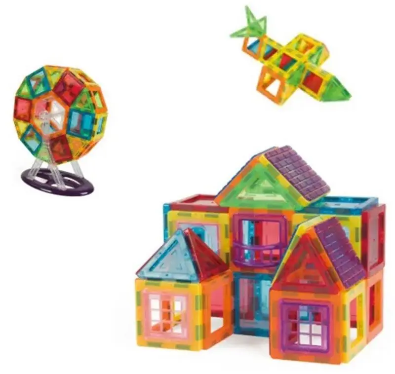 Constructor Procart Magnetic Tiles 130 (Multicolor) - 7