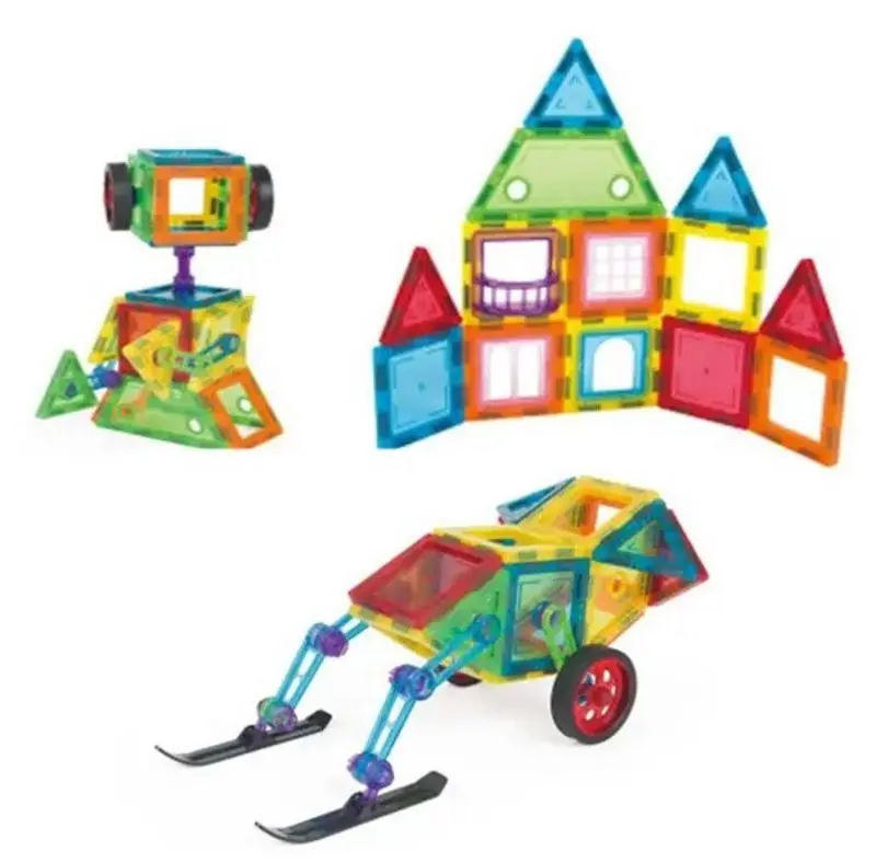 Constructor Procart Magnetic Tiles 130 (Multicolor) - 8