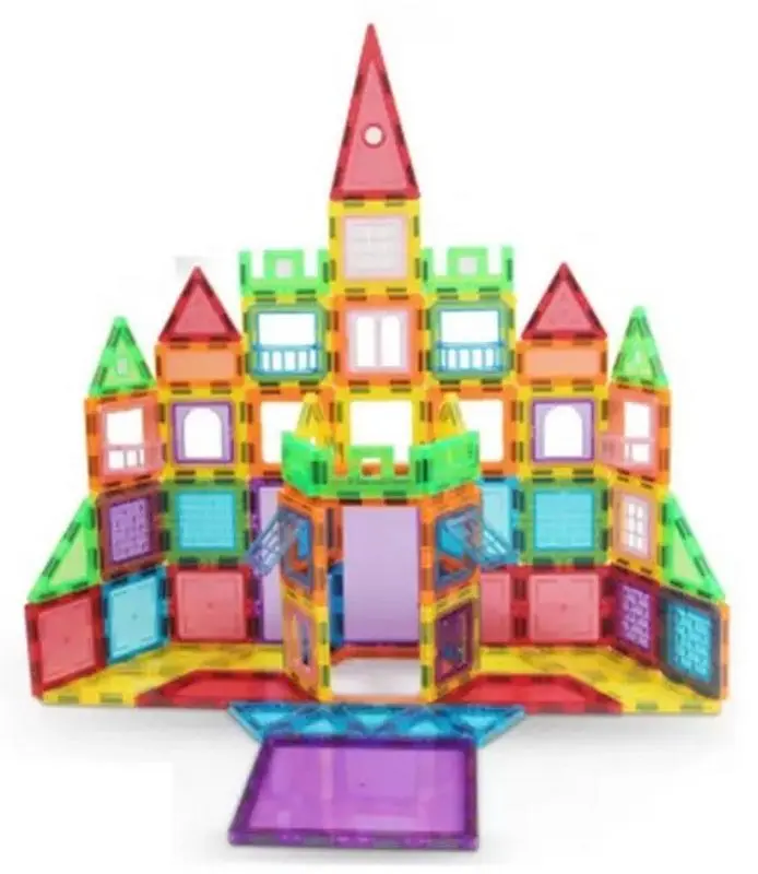Constructor Procart Magnetic Tiles 130 (Multicolor)