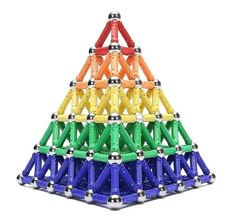 Constructor magnetic 3D Procart 506662 (Multicolor)