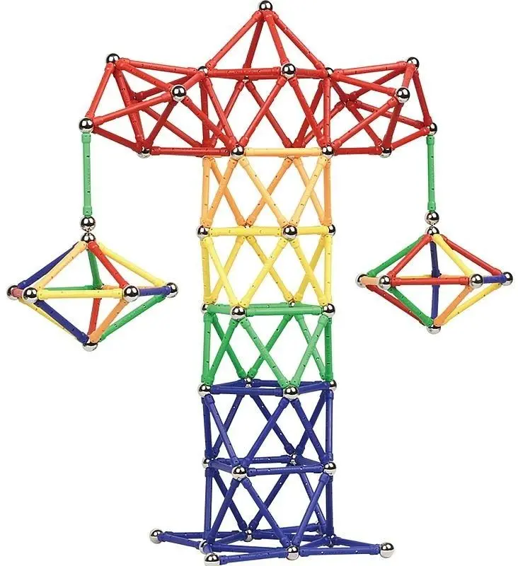 Constructor magnetic 3D Procart 506663 (Multicolor) - 3