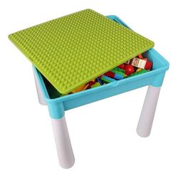 Masa cu constructor Procart 464898 (White/Blue) Thumb
