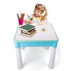 Masa cu constructor Procart 464898 (White/Blue) Thumb