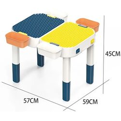 Masa cu constructor Procart 496353 (Multicolor) Thumb