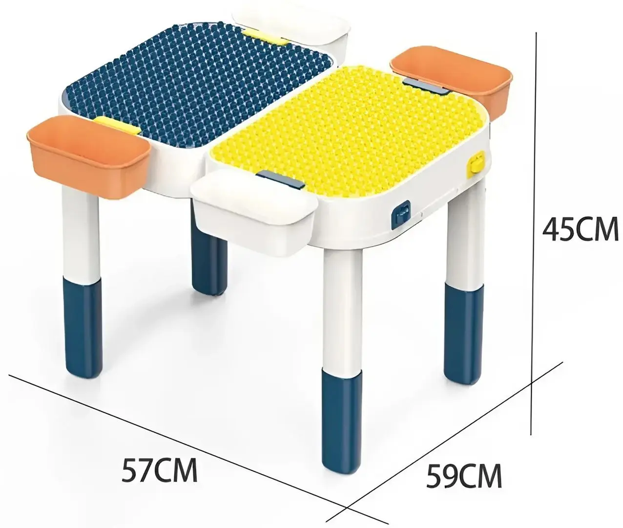 Masa cu constructor Procart 496353 (Multicolor) - 2