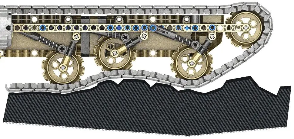 Конструктор XTech Mechanical Master Big Tank 9801 - 5