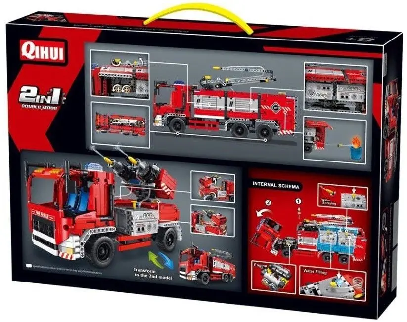 Конструктор XTech Mechanical Master Fire Truck 6805 - 5