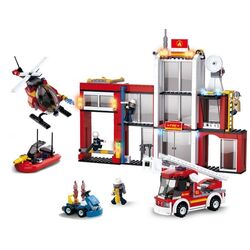 Set de joaca constructor Sluban Fire Station