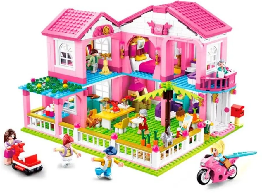Set de joaca constructor Sluban Girls Dream Villa