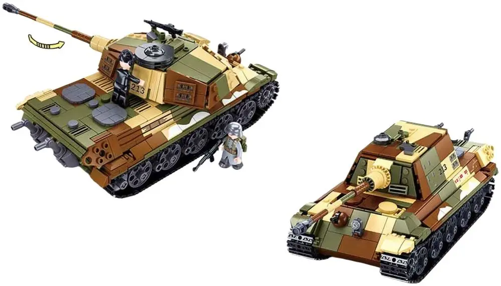 Constructor 2in1 Sluban Army Large German Tank M38-B0980