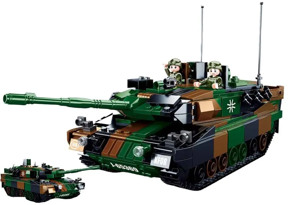 Constructor 2in1 Sluban Model Bricks Main Battle Tank Europe M38-B0839