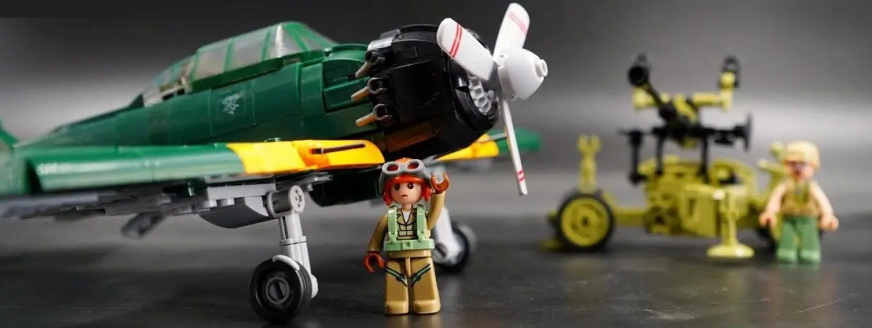 Конструктор Sluban Army A6M Zero M38-B1108 - 5