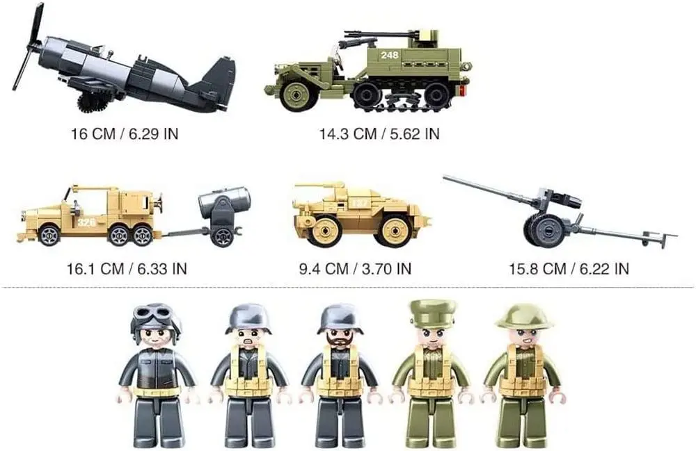 Конструктор Sluban Army The Battle M38-B0812 - 2