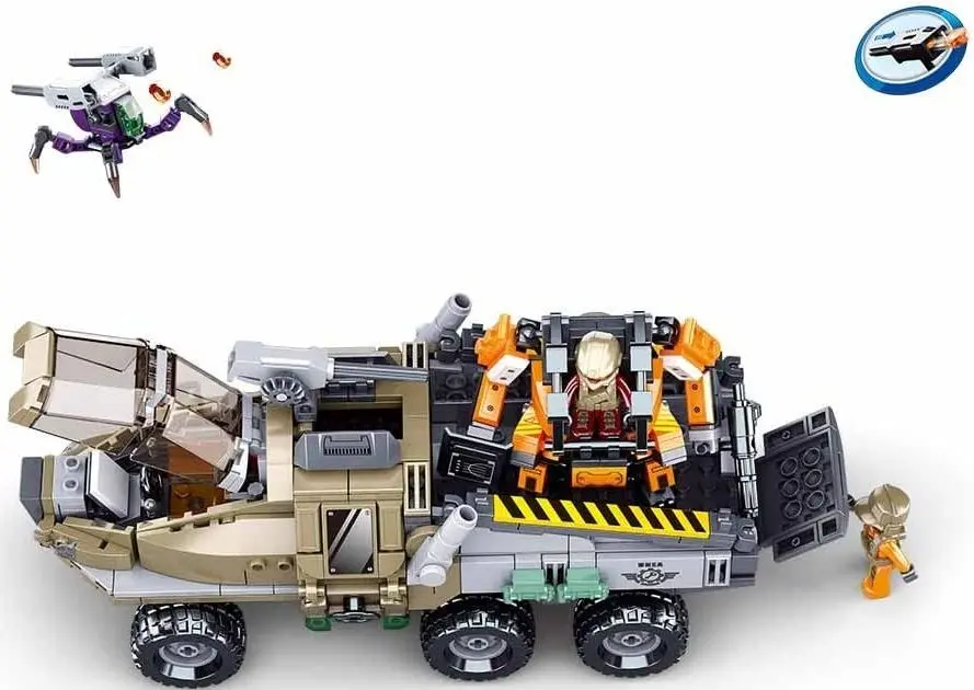 Constructor Sluban Atomic Storm Escape M38-B1062 - 3