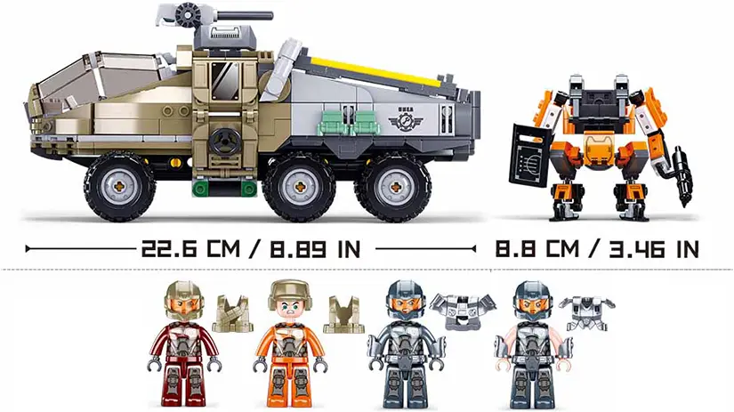 Constructor Sluban Atomic Storm Escape M38-B1062 - 4