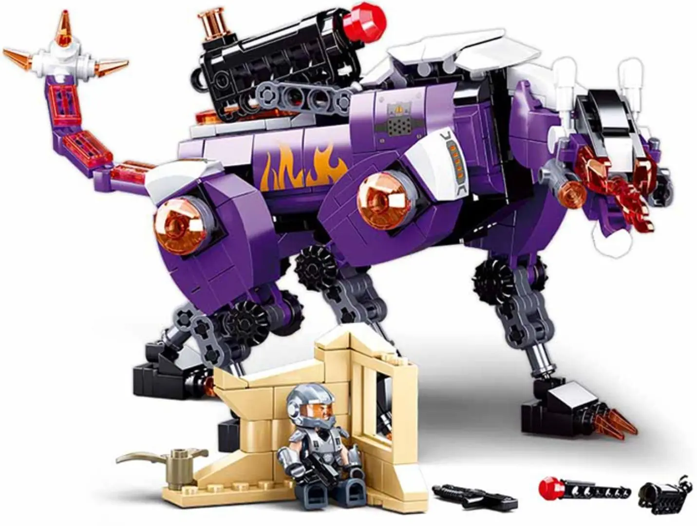 Constructor Sluban Atomic Storm Hunting hours M38-B1060