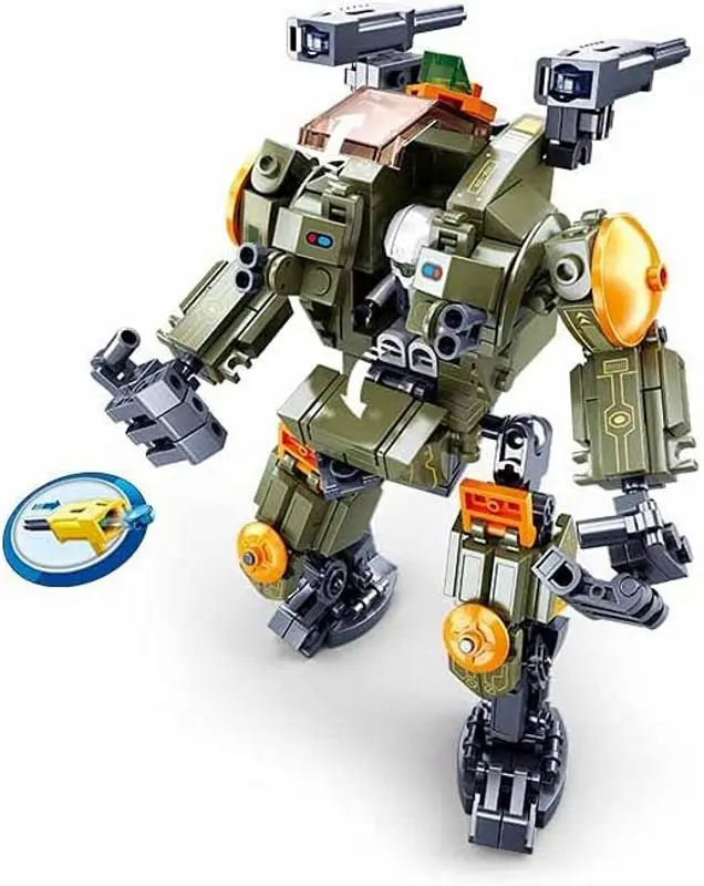 Constructor Sluban Dire Wolf Assault Robot (Multicolor) - 3