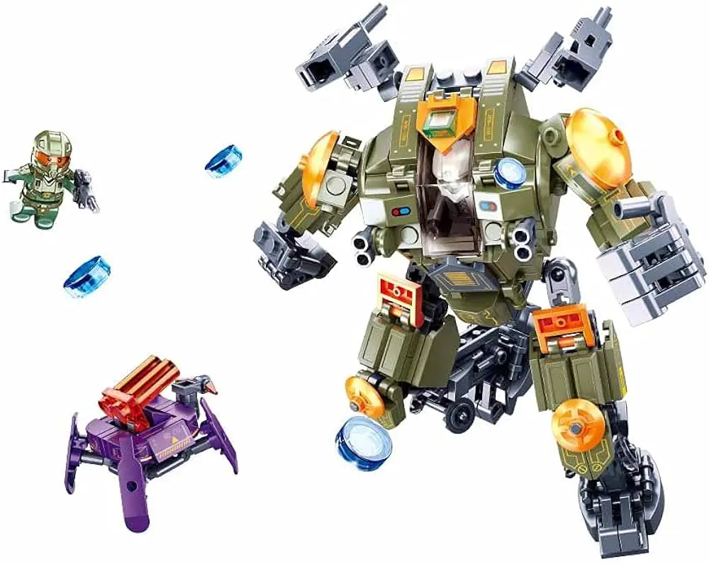 Constructor Sluban Dire Wolf Assault Robot (Multicolor)