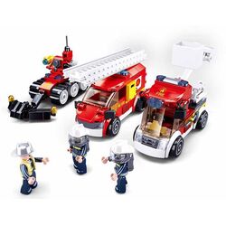 Constructor Sluban Fire B0811 (Red/White) Thumb