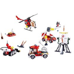 Constructor Sluban Fire B0811 (Red/White)