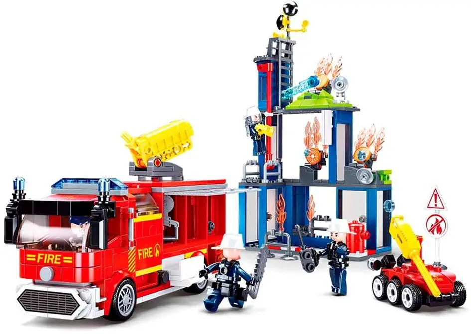 Constructor Sluban Fire Fighting Training Center M38-B0967