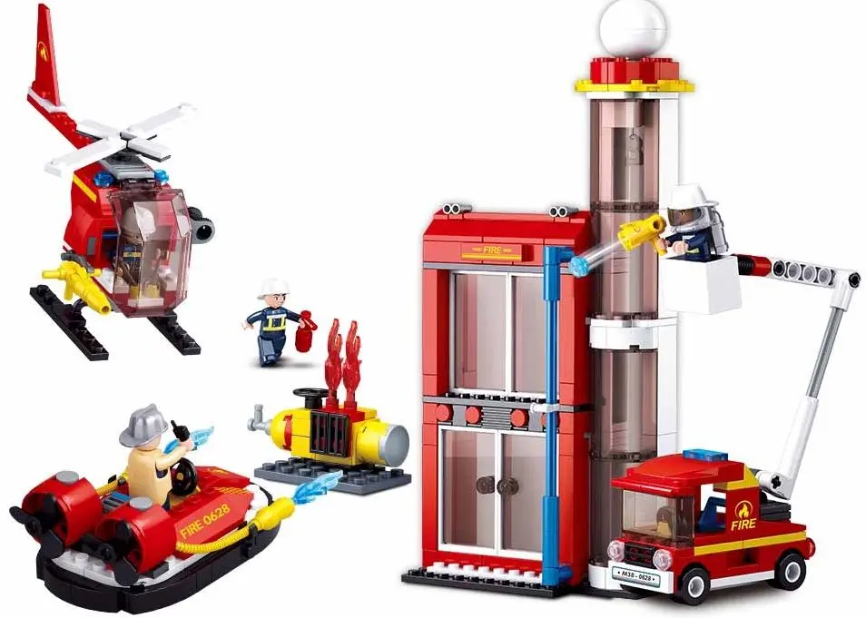 Constructor Sluban Fire Substation M38-B0628
