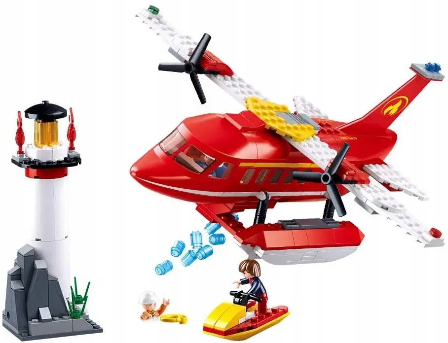 Constructor Sluban Fire Waterplan M38-B0629
