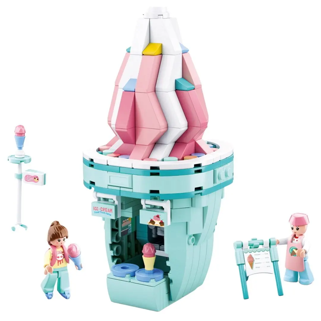 Constructor Sluban Food Court Ice Cream House B0705G