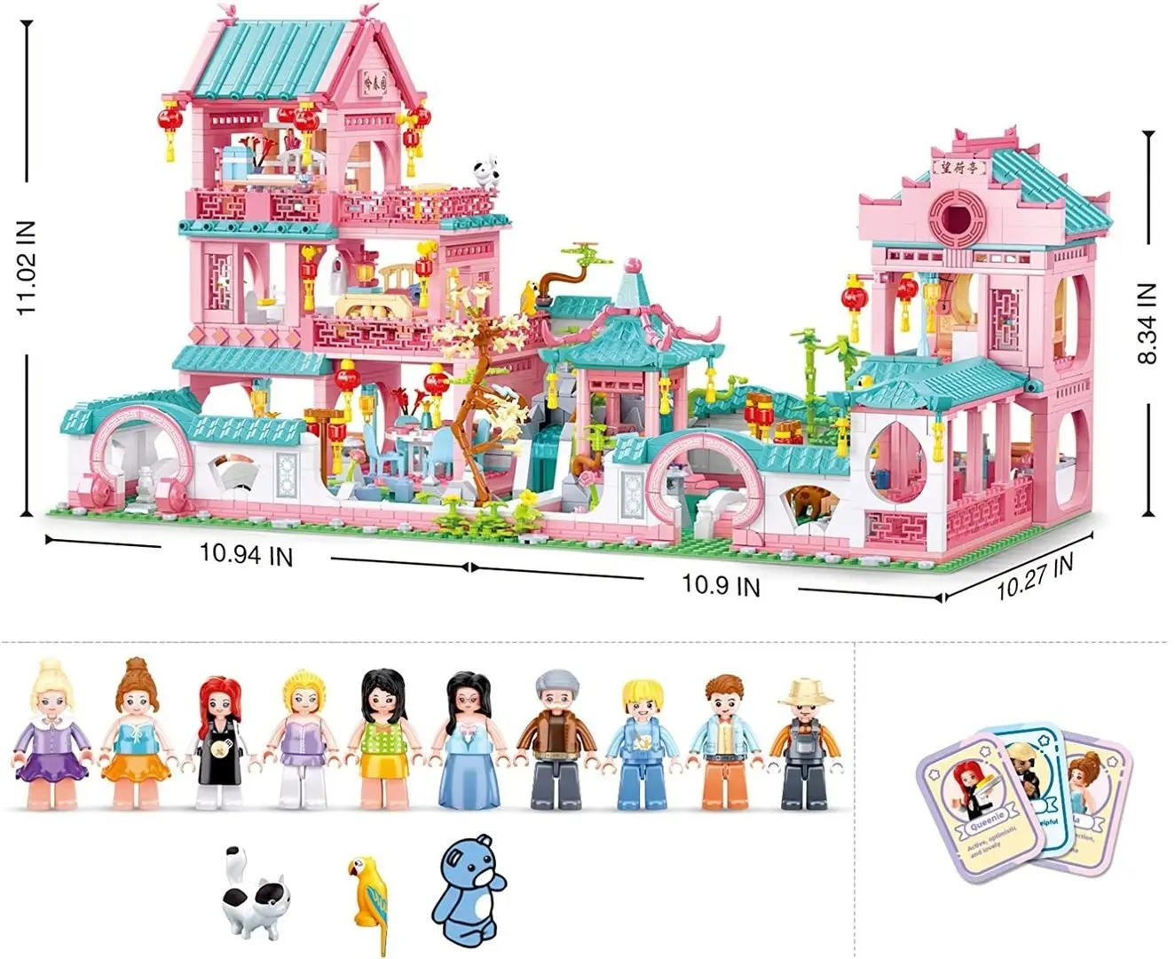 Constructor Sluban Girl's Dream Chinese Style Villa 2 M38-B1116 - 3