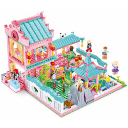 Constructor Sluban Girl's Dream Chinese Style Villa 2 M38-B1116 Thumb