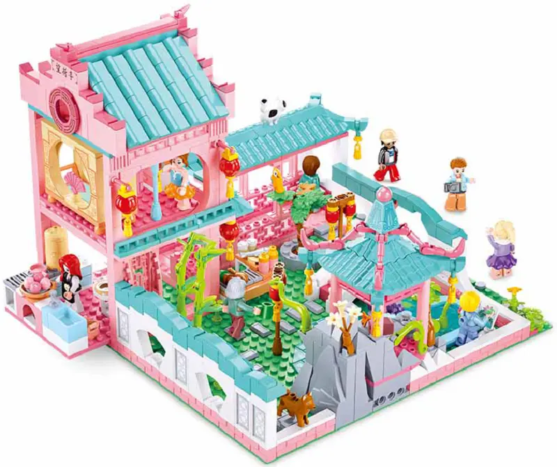 Constructor Sluban Girl's Dream Chinese Style Villa 2 M38-B1116 - 2